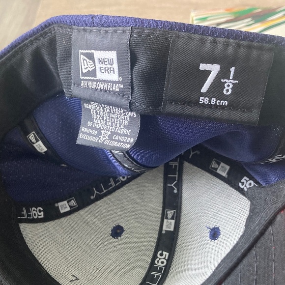 Blue and Red Baseball Cap - Picture 6 of 6